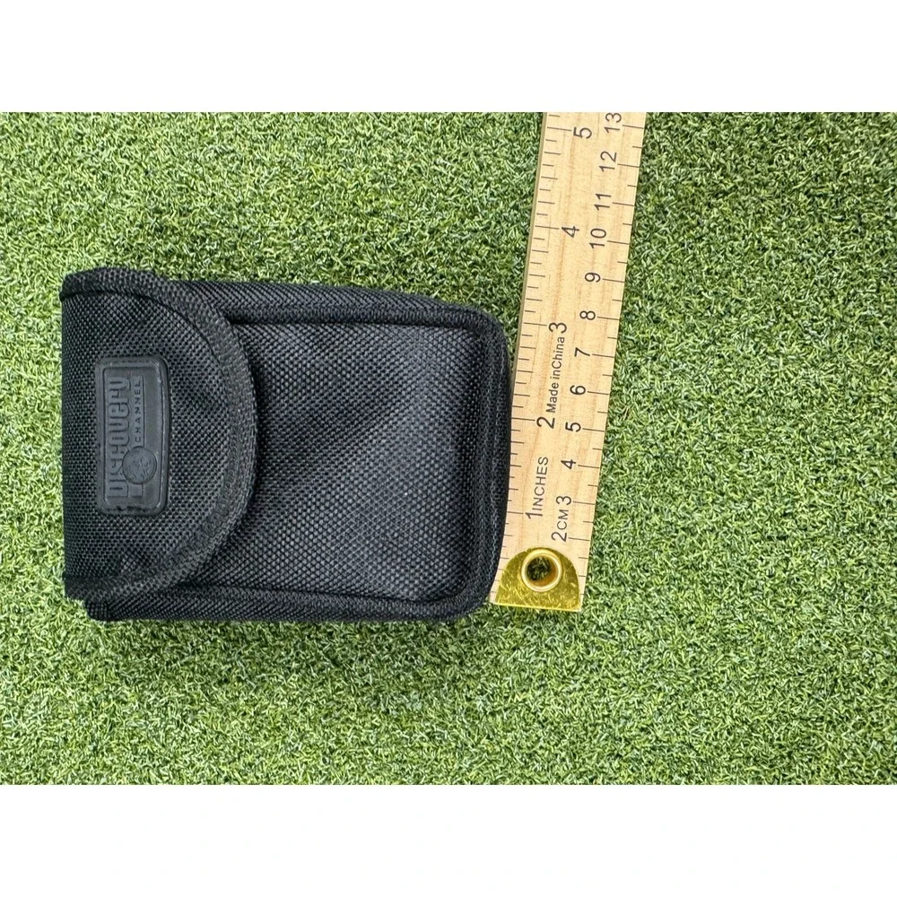 Discovery Channel Black Nylon Belt Clip Pouch Phone‎ Case 6x4
